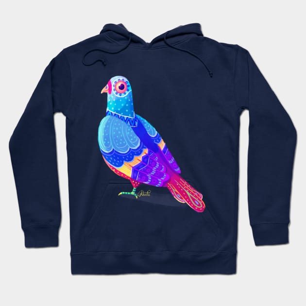 Paloma Alebrije Hoodie by Khatii